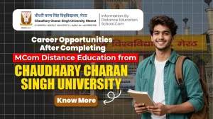 MCom Distance Education Career Opportunities